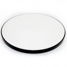 Φωτιστικό Πλαφονιέρα Φ37 LED 24W 230V 2400Lm 4000K Λευκό Φως Polycarbonate Μαύρο IP44 21-3702411